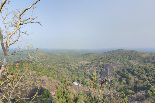View From Sri Karinjeshwara Temple